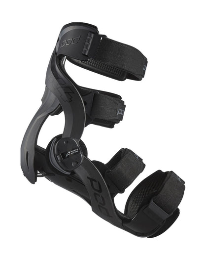 POD Active K4 Impact Modified Knee Brace Graphite/Black Side View